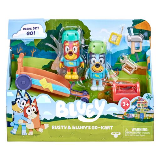 Picture of Bluey Go Kart Playset